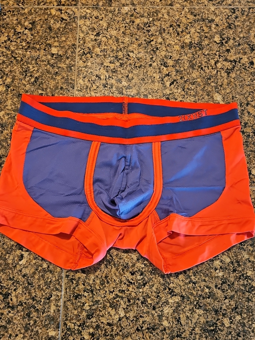 2xist Ultra Mesh Men Trunk Small Red Blue